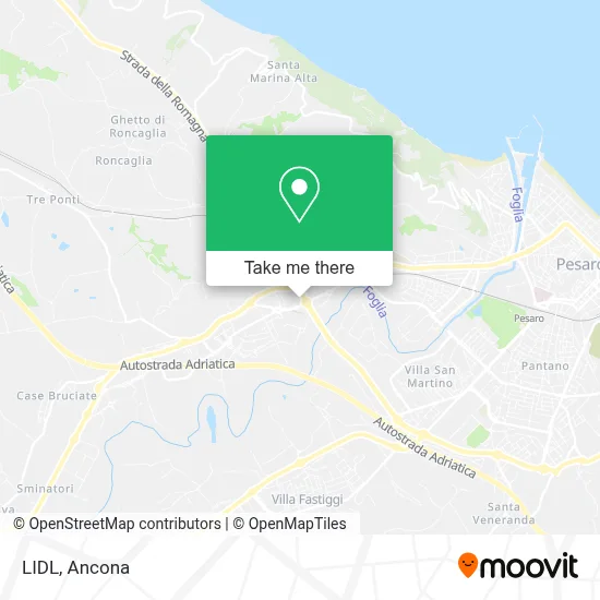 LIDL map