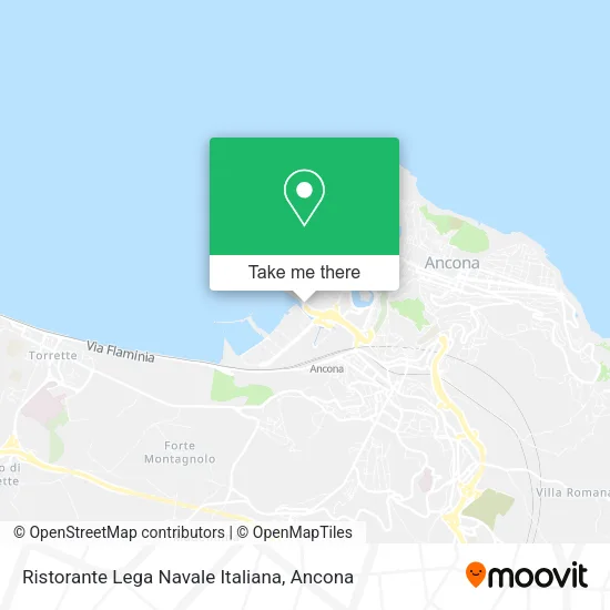 Ristorante Lega Navale Italiana map