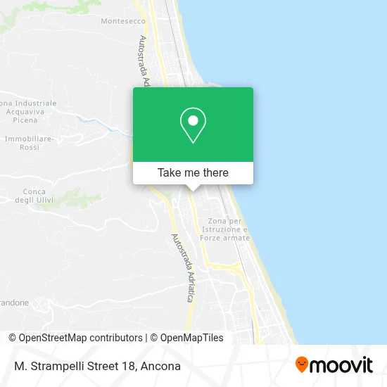 M. Strampelli Street 18 map