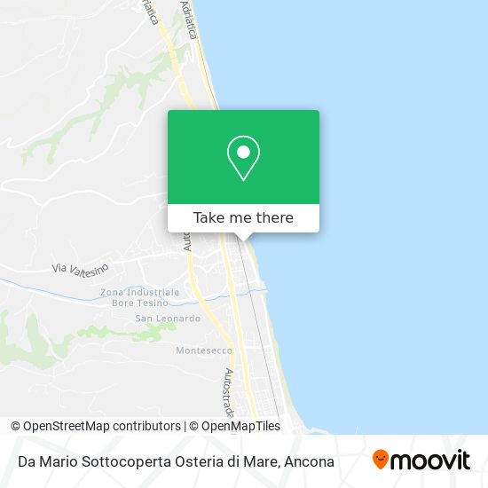 Da Mario Sottocoperta Osteria di Mare map