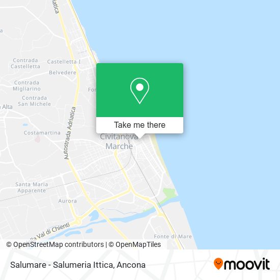 Salumare - Salumeria Ittica map