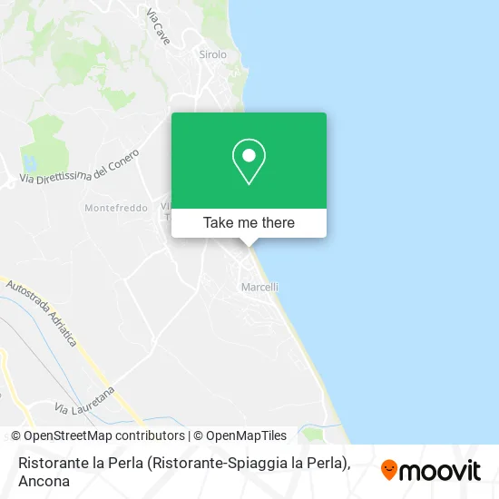 Ristorante la Perla map