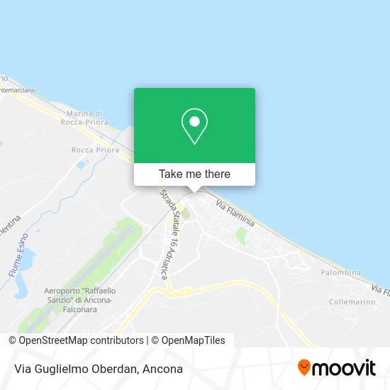 Via Guglielmo Oberdan map