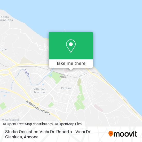 Studio Oculistico Vichi Dr. Roberto - Vichi Dr. Gianluca map