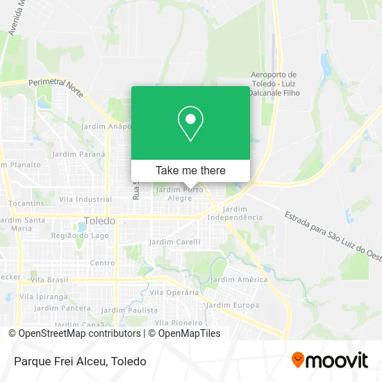 Parque Frei Alceu map