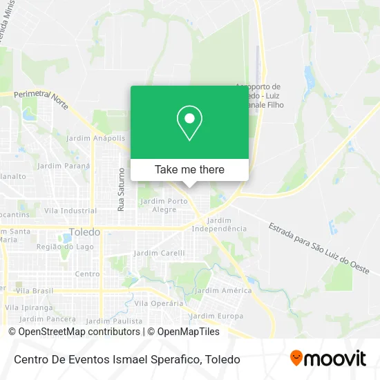 Centro De Eventos Ismael Sperafico map