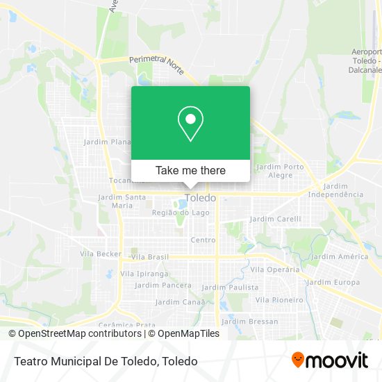 Teatro Municipal De Toledo map