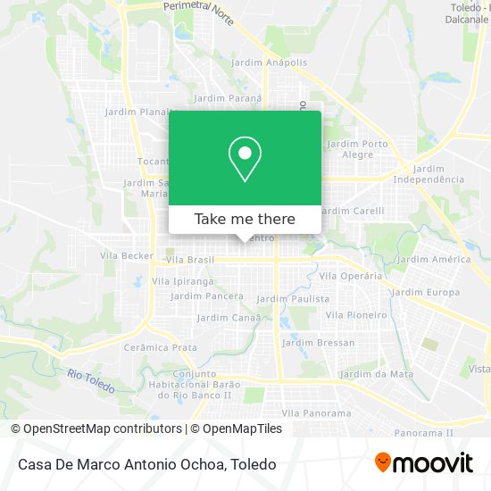 Casa De Marco Antonio Ochoa map