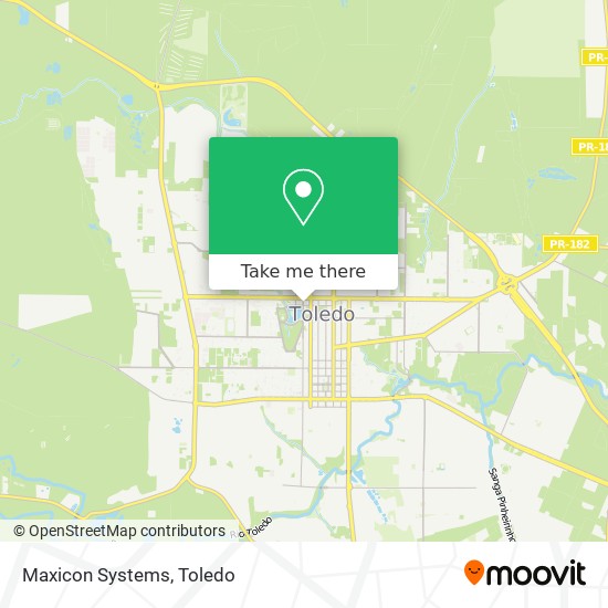 Maxicon Systems map