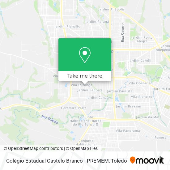 Colégio Estadual Castelo Branco - PREMEM map