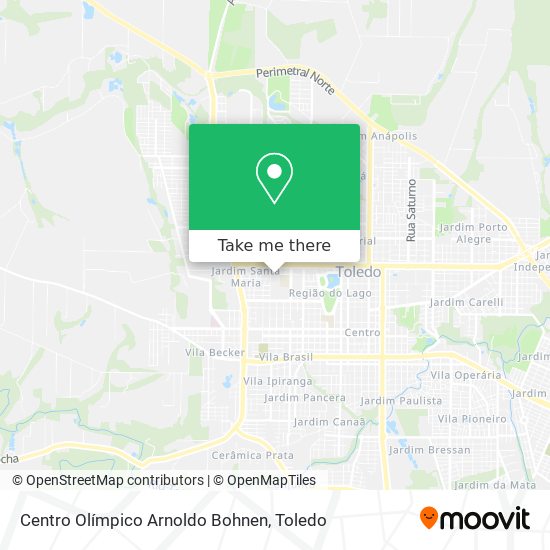 Centro Olímpico Arnoldo Bohnen map