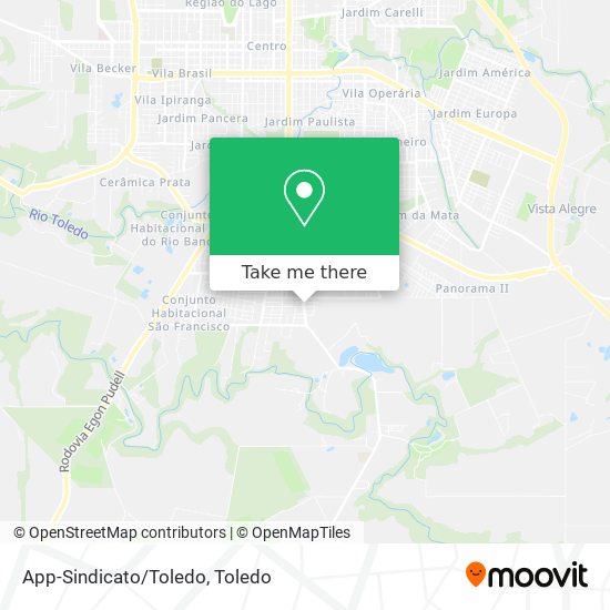 App-Sindicato/Toledo map