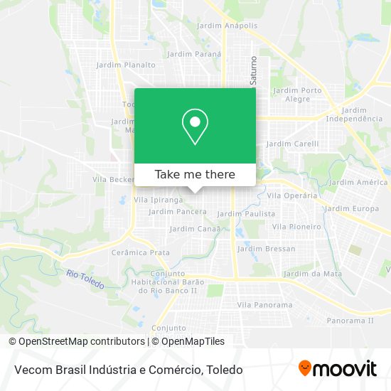 Vecom Brasil Indústria e Comércio map