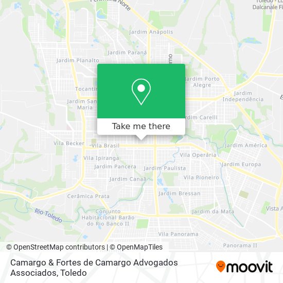 Camargo & Fortes de Camargo Advogados Associados map
