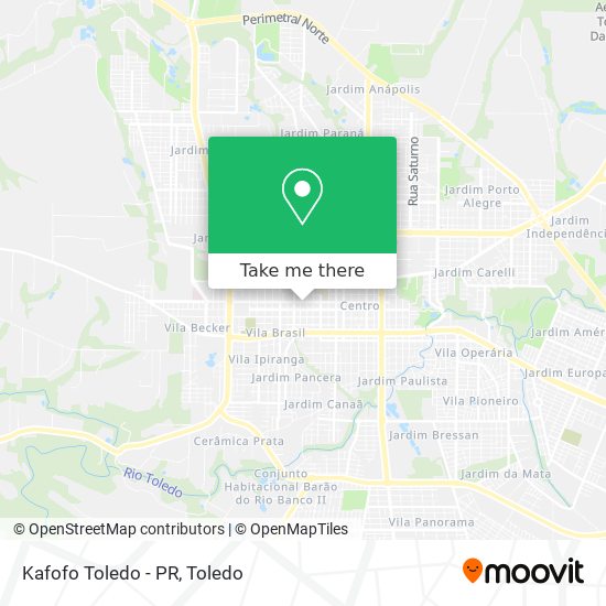 Kafofo Toledo - PR map