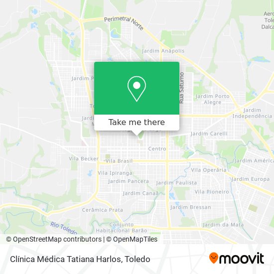 Clínica Médica Tatiana Harlos map