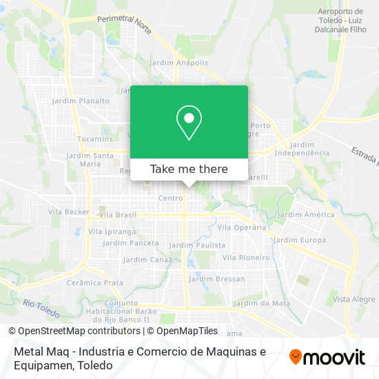 Metal Maq - Industria e Comercio de Maquinas e Equipamen map