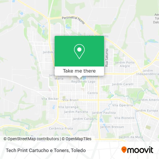 Tech Print Cartucho e Toners map