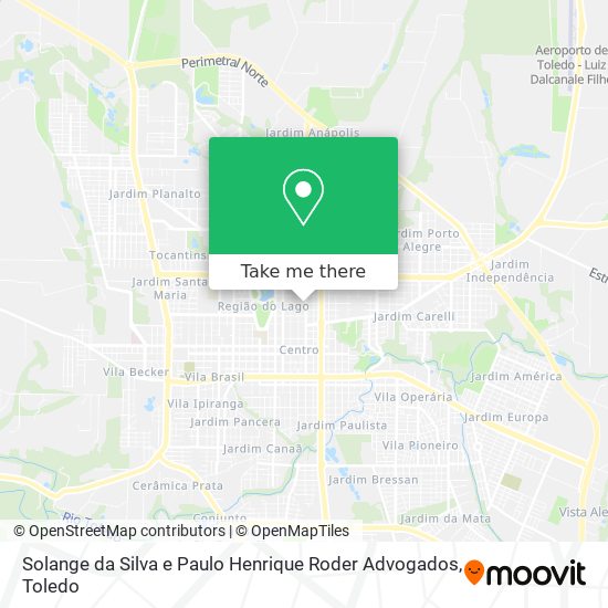 Mapa Solange da Silva e Paulo Henrique Roder Advogados