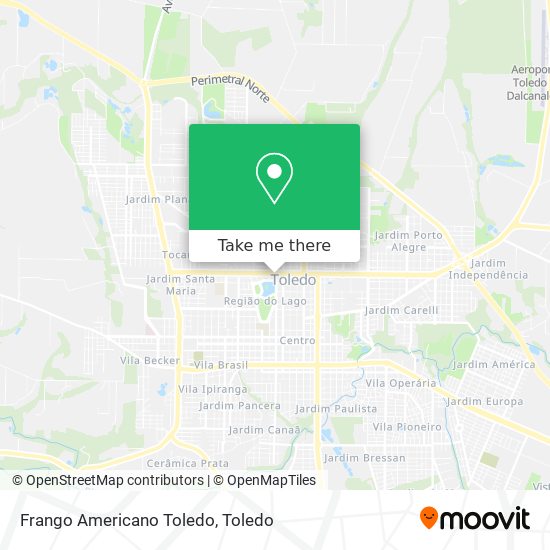 Frango Americano Toledo map