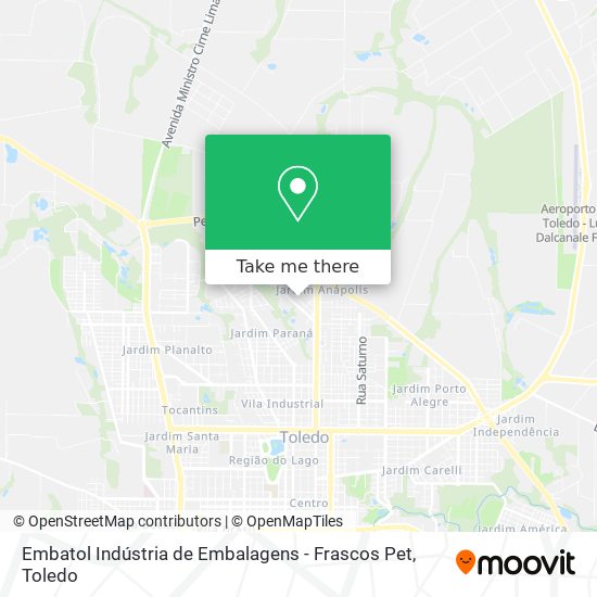 Embatol Indústria de Embalagens - Frascos Pet map
