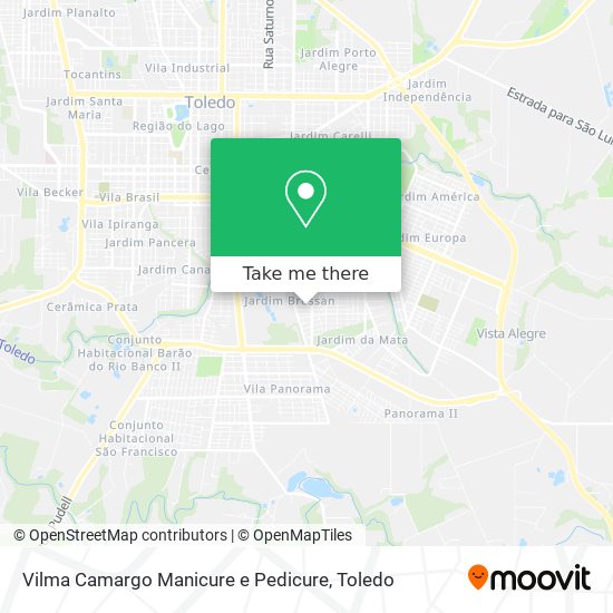 Vilma Camargo Manicure e Pedicure map