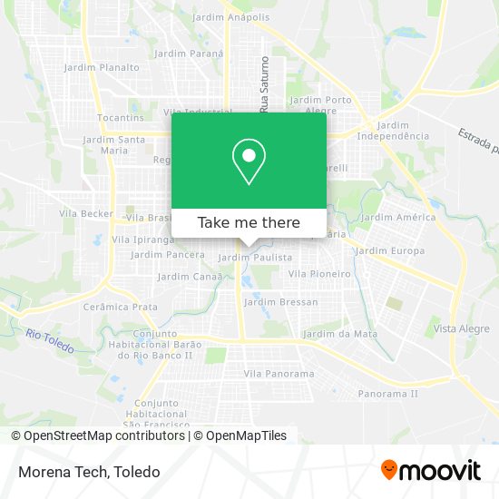 Morena Tech map