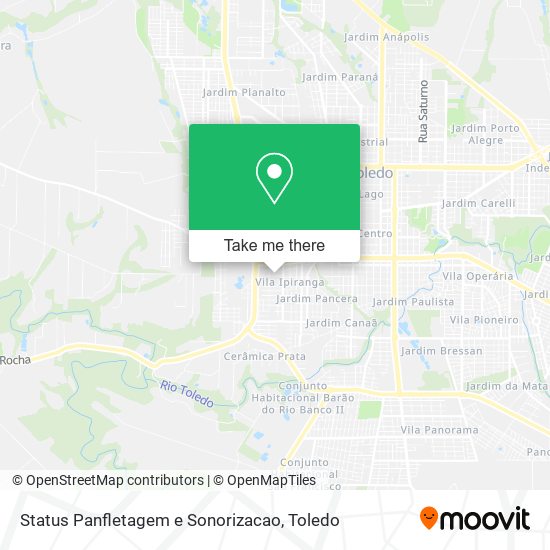 Status Panfletagem e Sonorizacao map