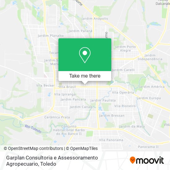 Garplan Consultoria e Assessoramento Agropecuario map