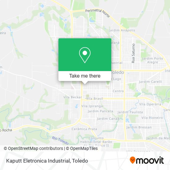 Kaputt Eletronica Industrial map