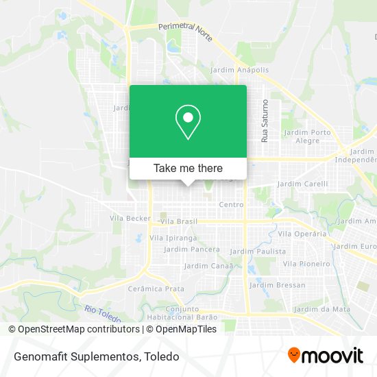 Genomafit Suplementos map