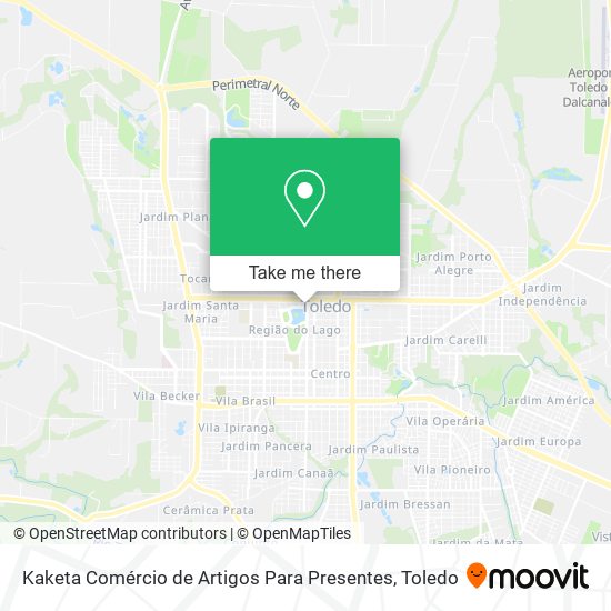 Kaketa Comércio de Artigos Para Presentes map