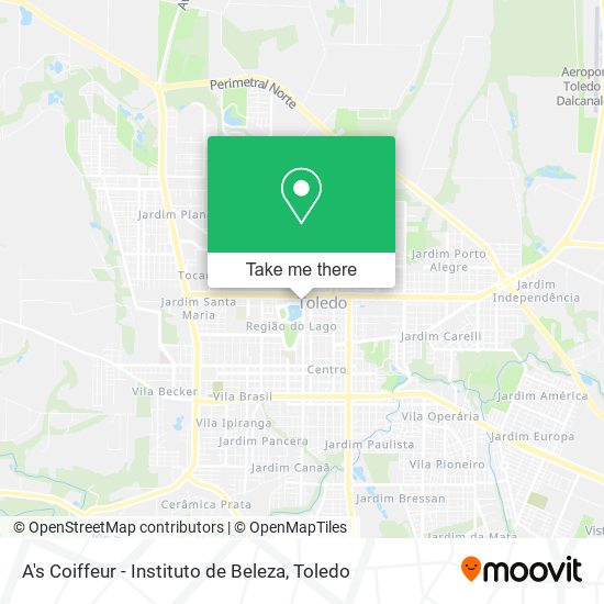 A's Coiffeur - Instituto de Beleza map