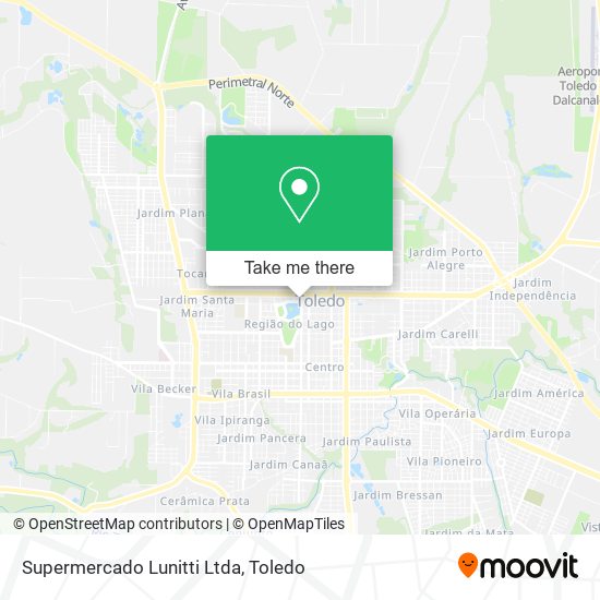 Supermercado Lunitti Ltda map