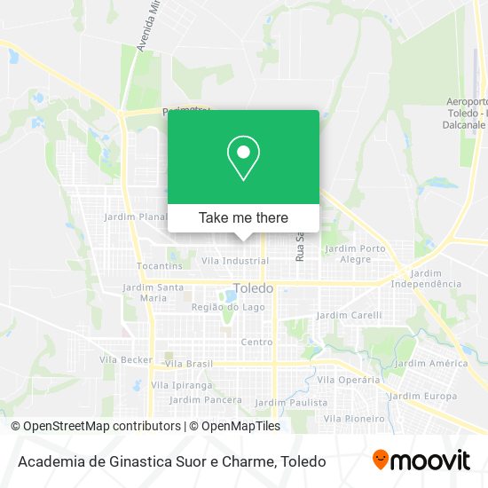 Academia de Ginastica Suor e Charme map