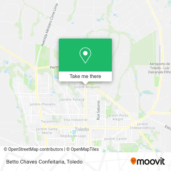 Betto Chaves Confeitaria map