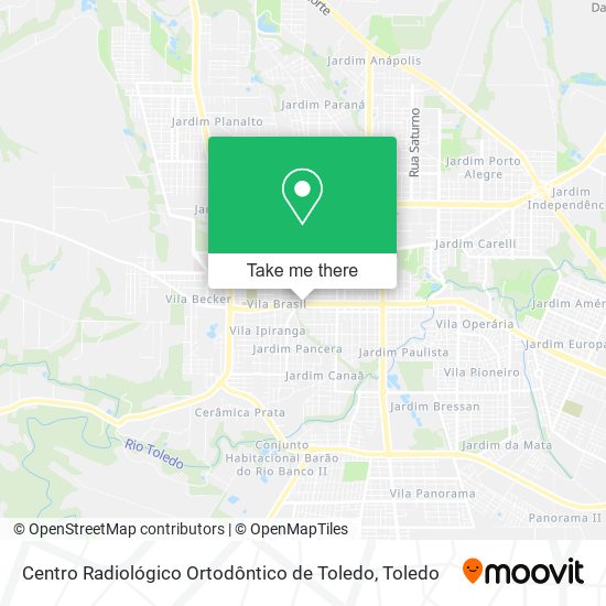 Centro Radiológico Ortodôntico de Toledo map