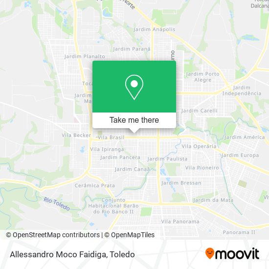 Allessandro Moco Faidiga map