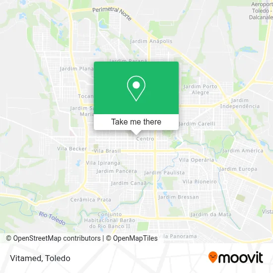 Vitamed map