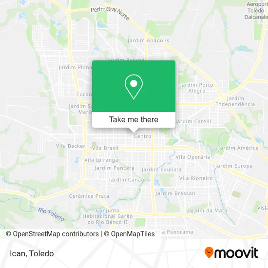 Ican map