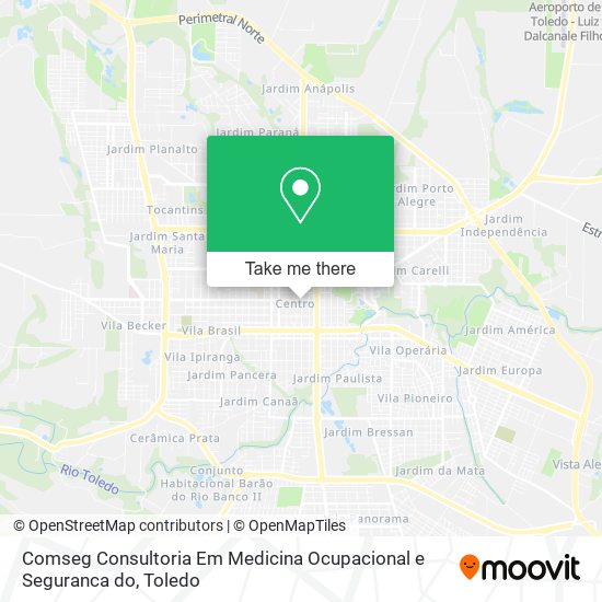 Comseg Consultoria Em Medicina Ocupacional e Seguranca do map