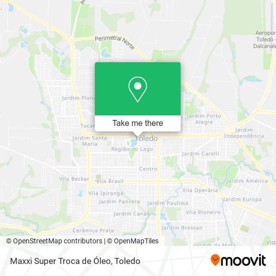 Maxxi Super Troca de Óleo map