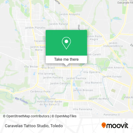 Caravelas Tattoo Studio map
