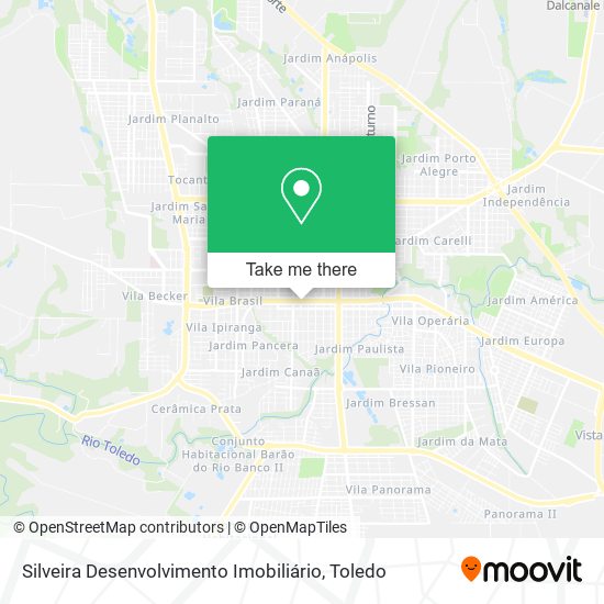 Silveira Desenvolvimento Imobiliário map