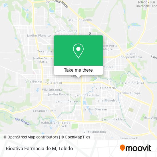 Bioativa Farmacia de M map
