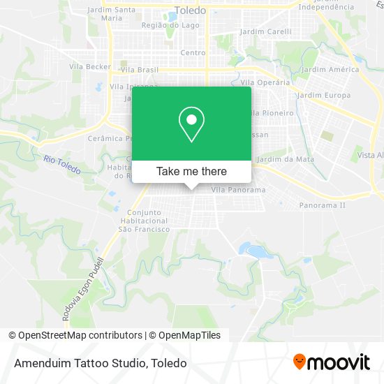 Amenduim Tattoo Studio map