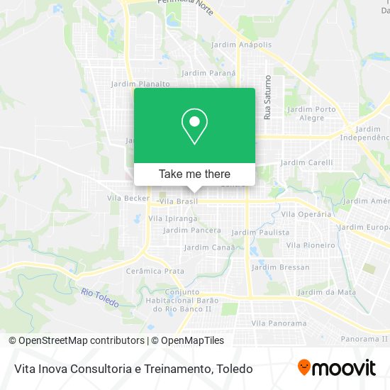 Vita Inova Consultoria e Treinamento map