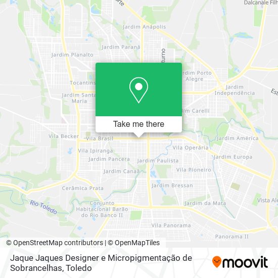 Jaque Jaques Designer e Micropigmentação de Sobrancelhas map