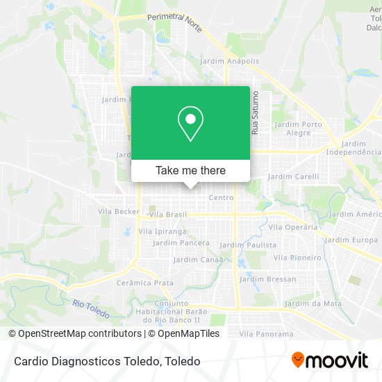 Mapa Cardio Diagnosticos Toledo