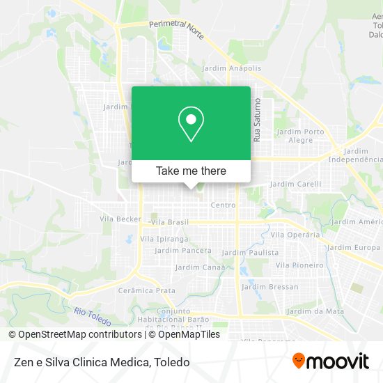 Zen e Silva Clinica Medica map